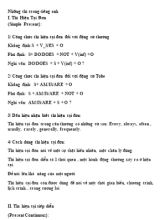 Tổng hợp các thì trong môn Tiếng Anh